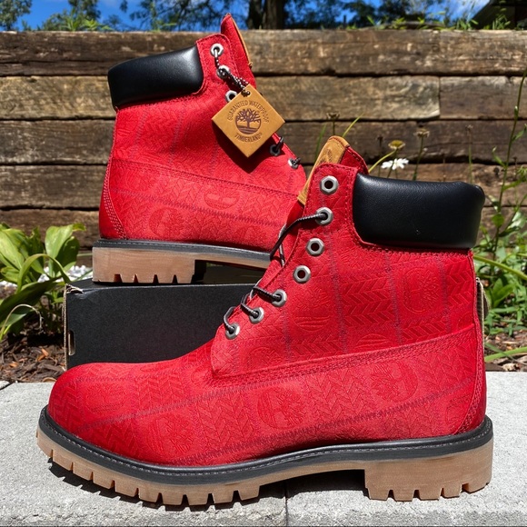 red timberlands size 11